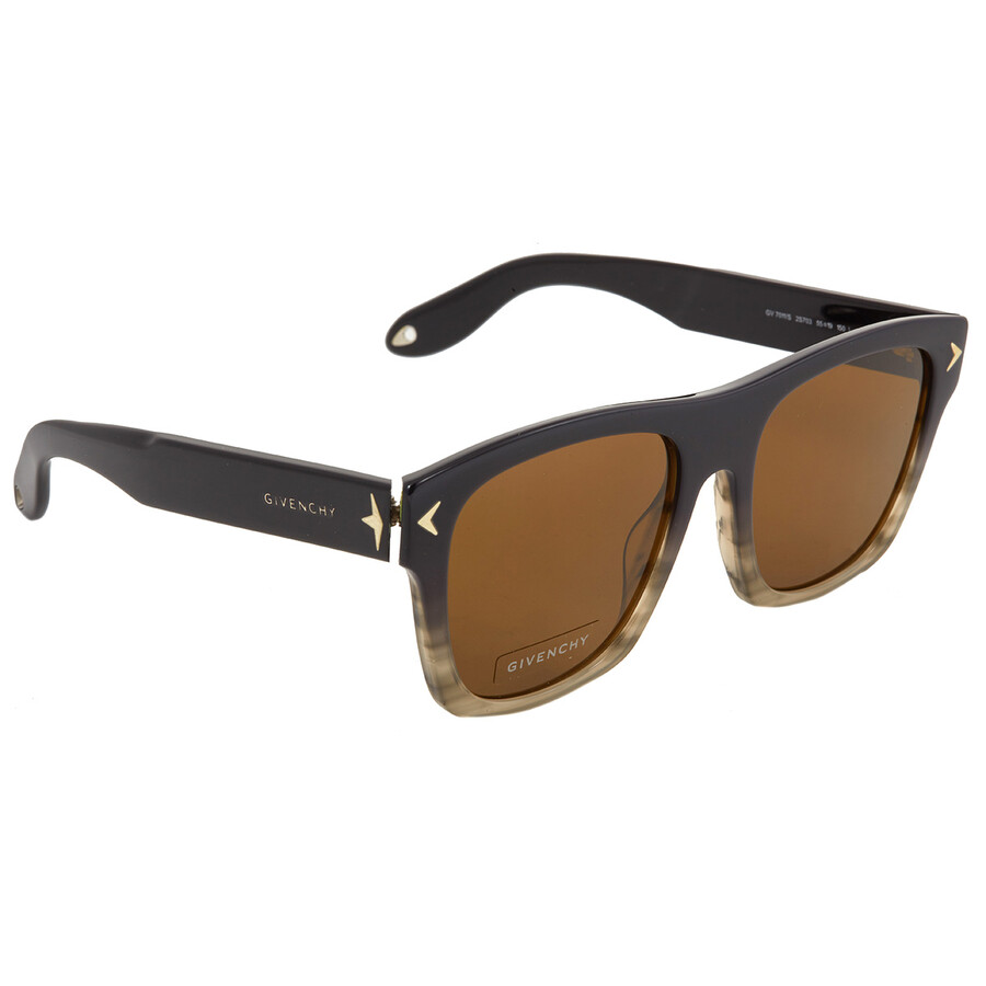 Givenchy Brown Square Sunglasses GV7011S02S755 762753894274