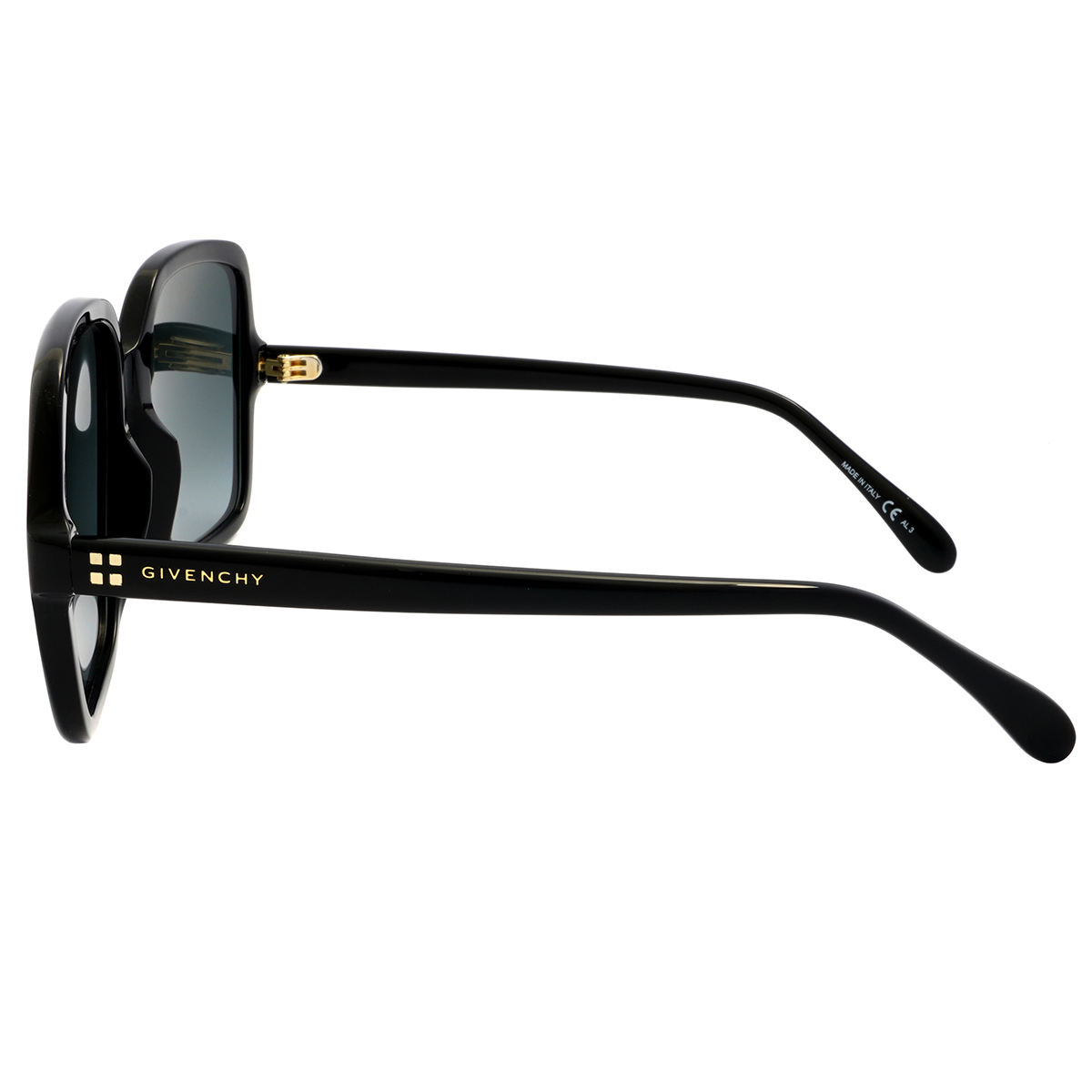 Givenchy Grey Gradient Square Ladies Sunglasses GV 7123/G/S 807/9O 55