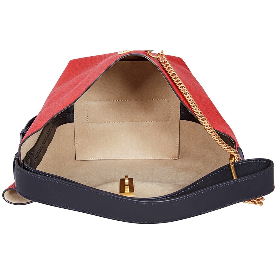 Givenchy GV Bucket Bag in Grained LeatherRed BB502XB05K620