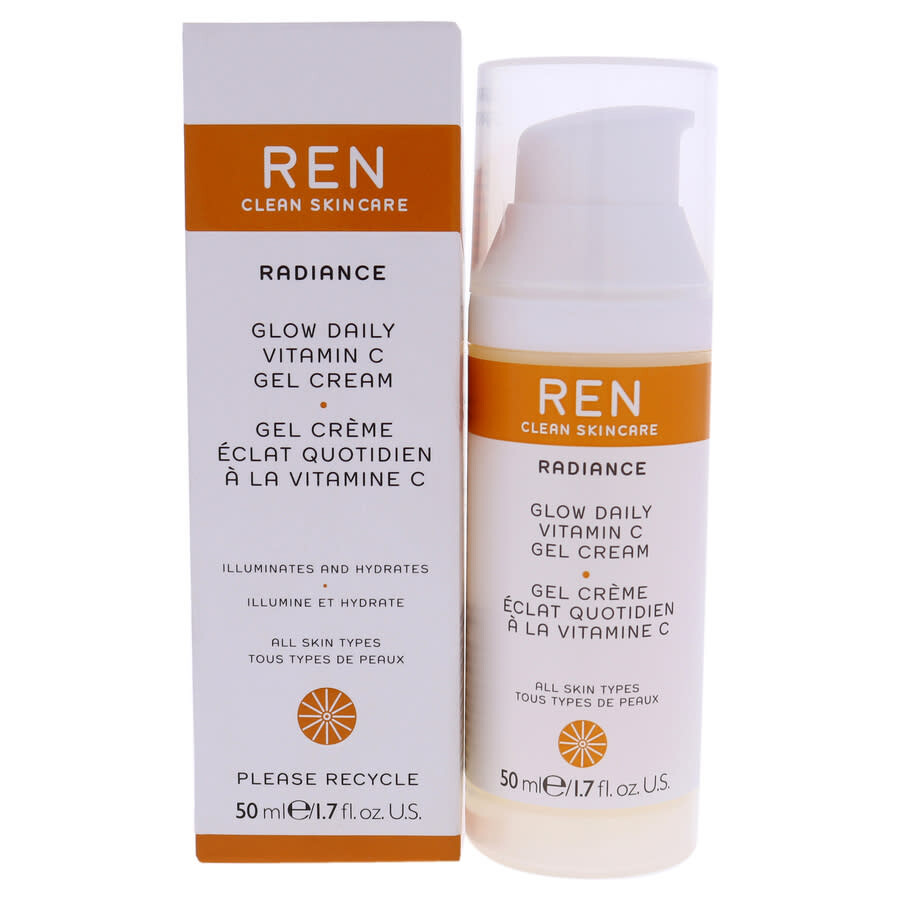 Ren Glow Daily Vitamin C Gel Cream by REN for Unisex 1.7 oz Cream
