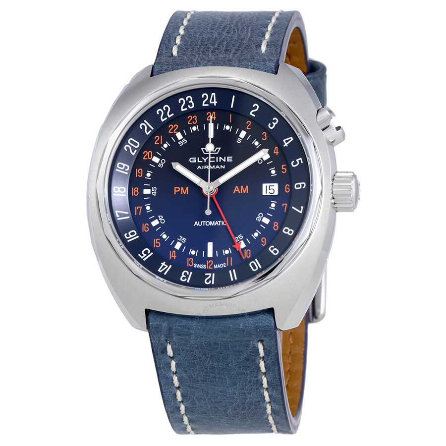 Airman STT 12 Automatic Blue Dial Men's Watch