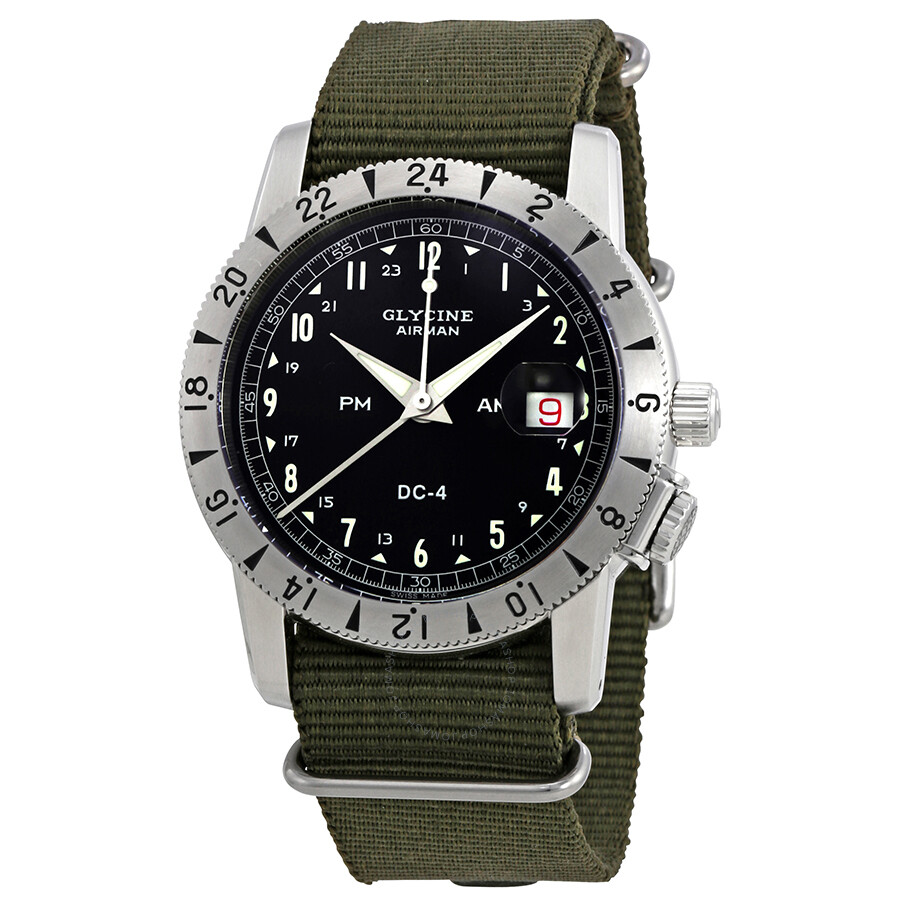 Airman Vintage 1953 Automatic Black Dial Watch