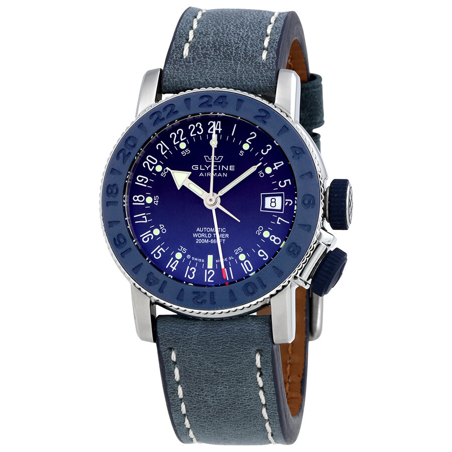 Airman18 Automatic Blue Dial Men's Watch