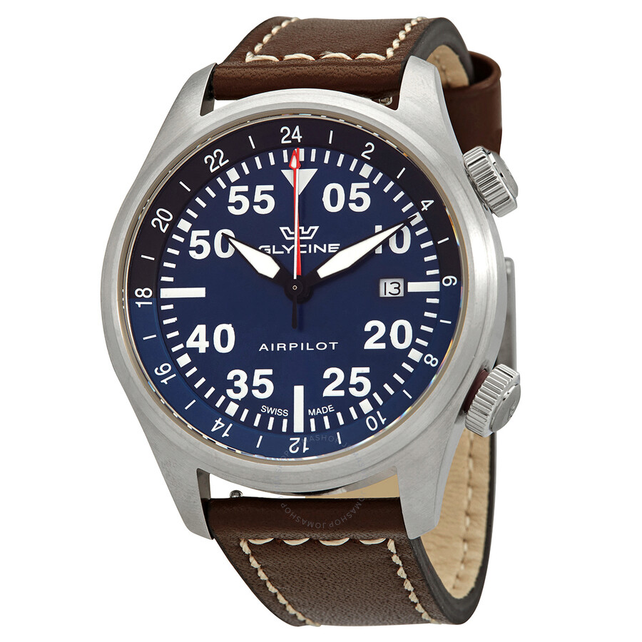 Airpilot Quartz Blue Dial Men's Watch