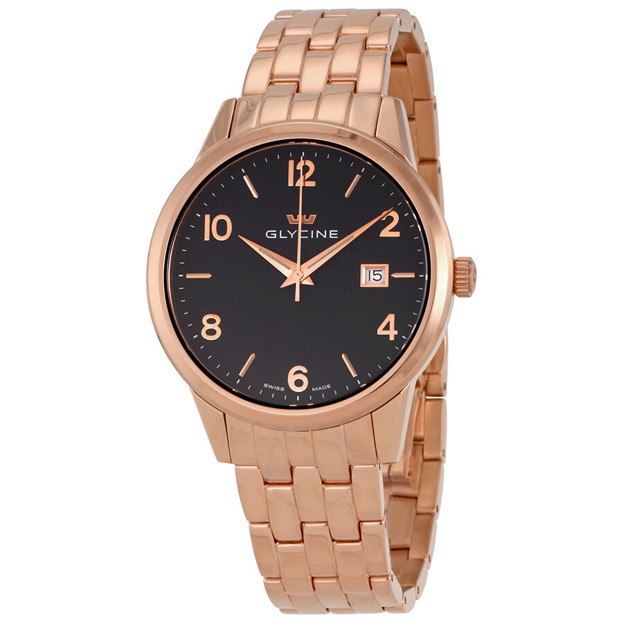 Classic Black Dial Men's Watch