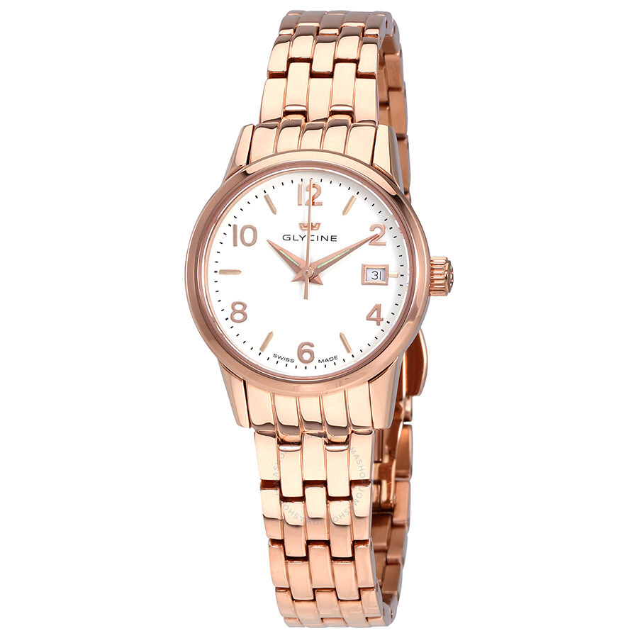 Classic Silver Dial Ladies Watch