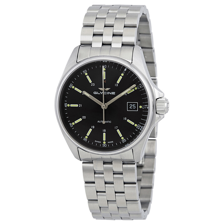 Combat 6 Automatic Black Dial Men's Watch