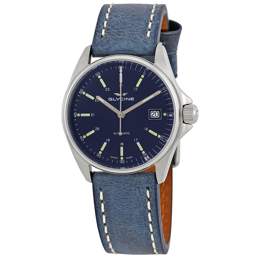 Combat 6 Automatic Blue Dial Men's Watch