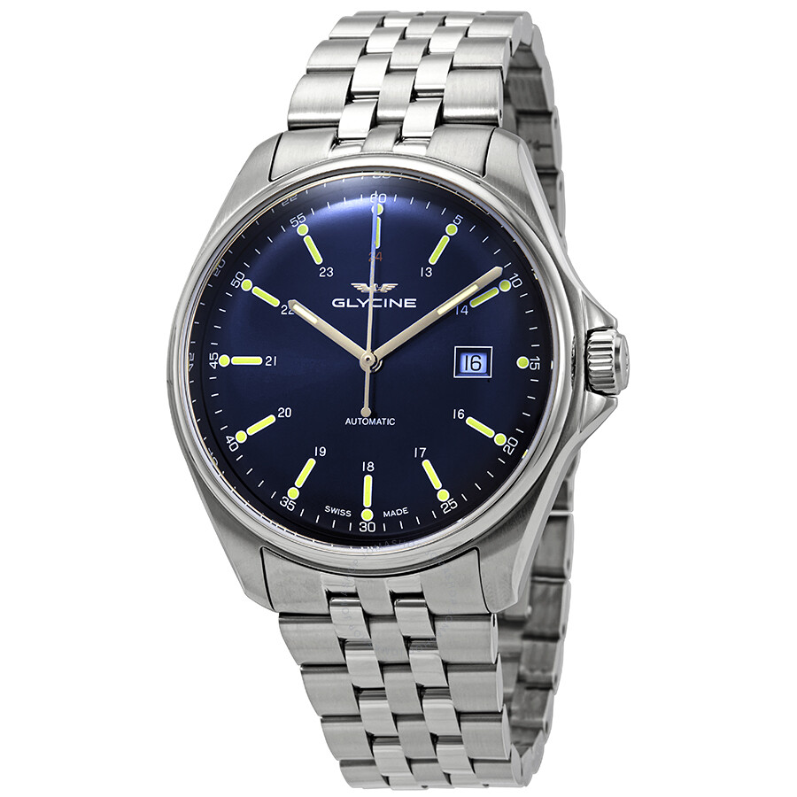 Combat 6 Classic Automatic Blue Dial Men's Watch