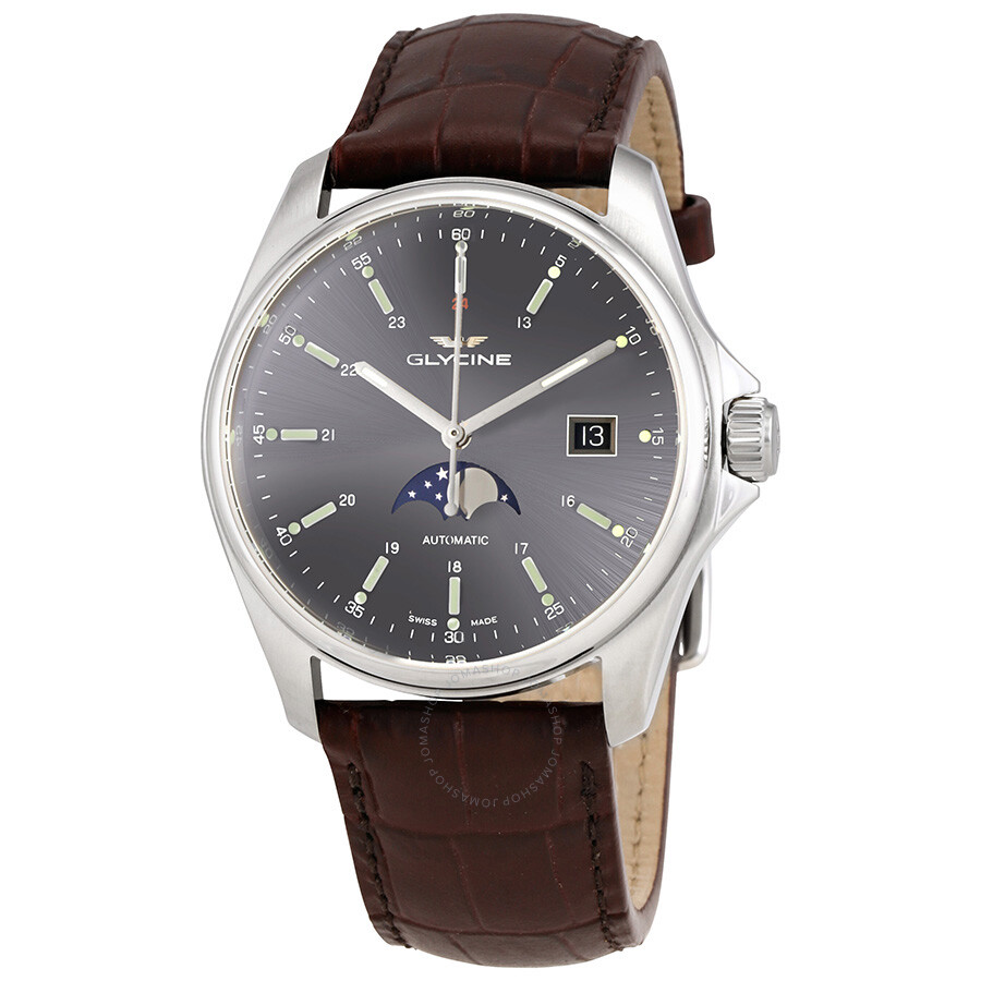 Combat 6 Classic Moonphase Automatic Anthracite Dial Men's Watch