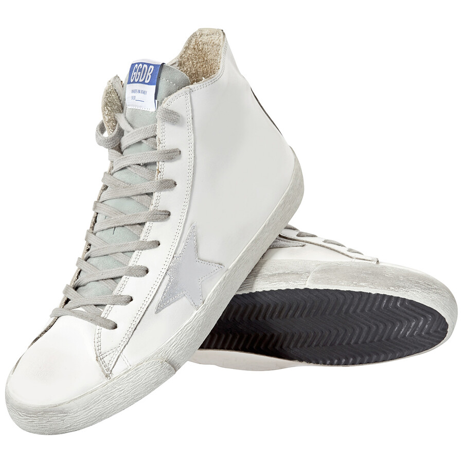 Golden Goose Francy HiTop Sneakers, Brand Size 39 ( US Size 6 ) GMF00113.F000319.10274 Shoes