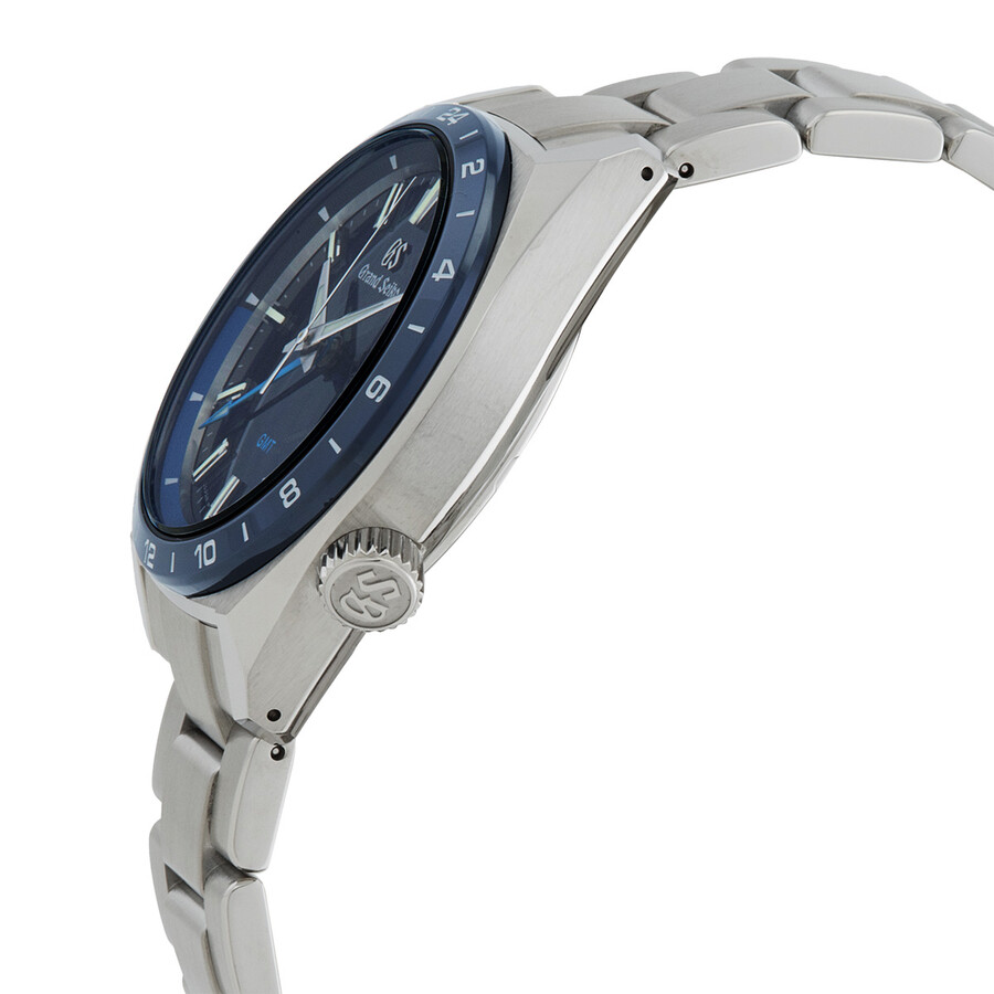 Grand Seiko Sport Quartz "Tough" GMT Black Dial Men's Watch SBGN021G Watches, Sport