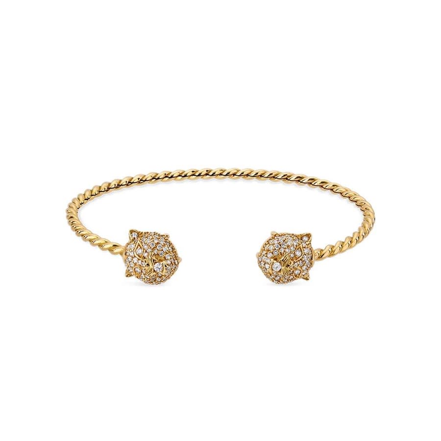 Gucci 18K Yellow Gold Le MarchÃ© des Merveilles Reversible Bracelet  YBA554275001 - Jewelry, Ladies Jewelry - Jomashop