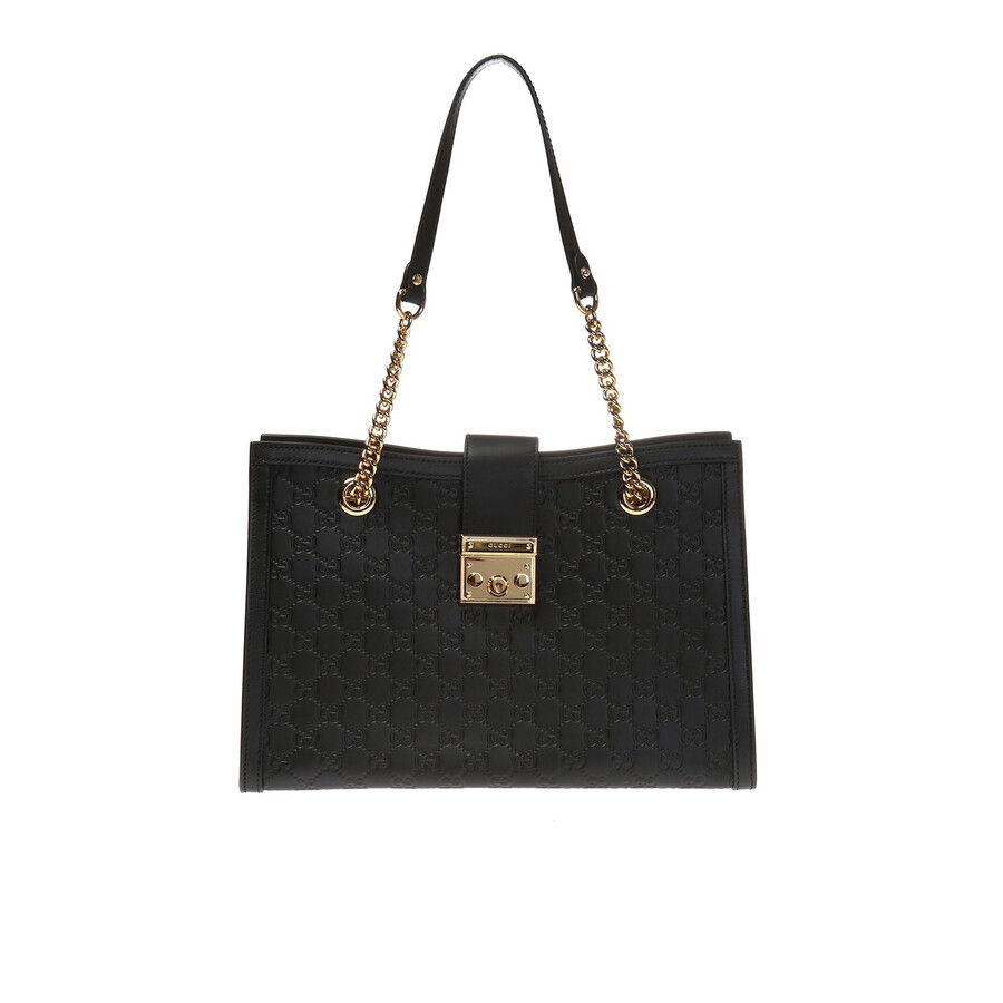 gucci black medium bag