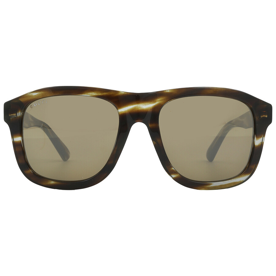 Gucci Bronze Square Men's Sunglasses GG1316S 003 54 889652411972