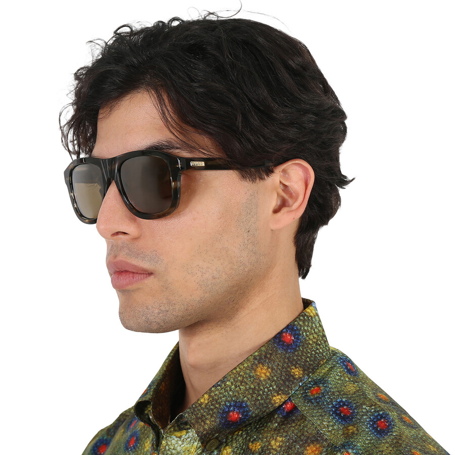 Gucci Bronze Square Men's Sunglasses GG1316S 003 54 889652411972