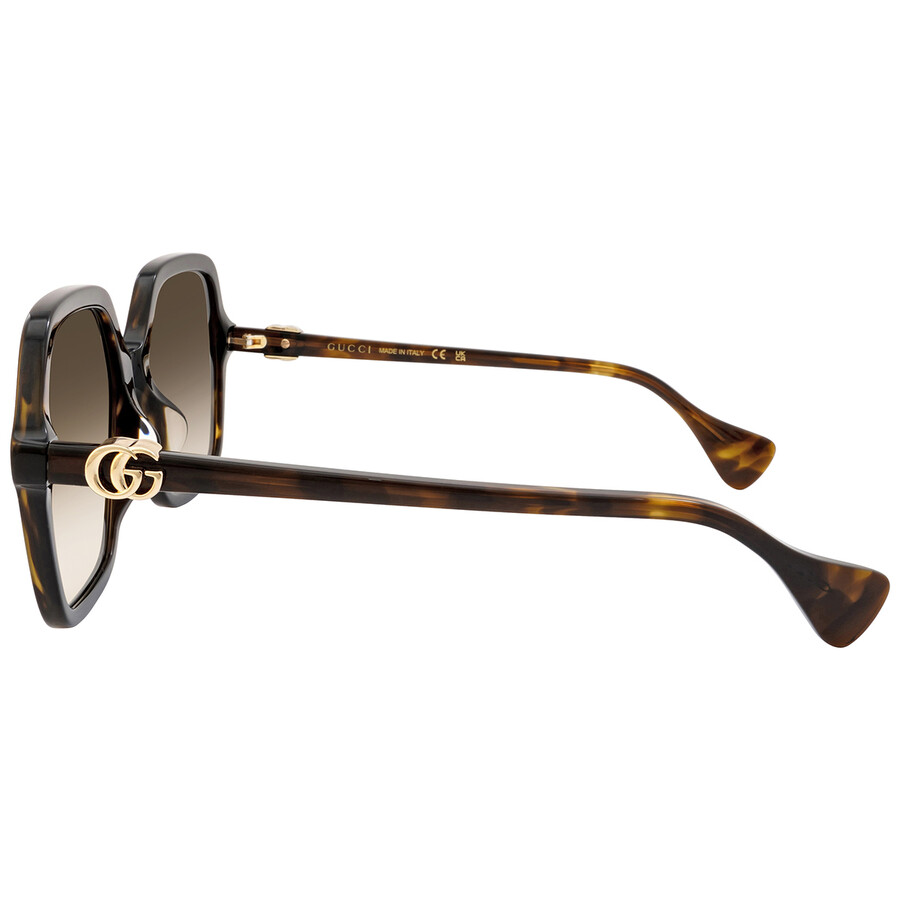 Gucci Brown Butterfly Ladies Sunglasses GG1072SA002 56 889652380384