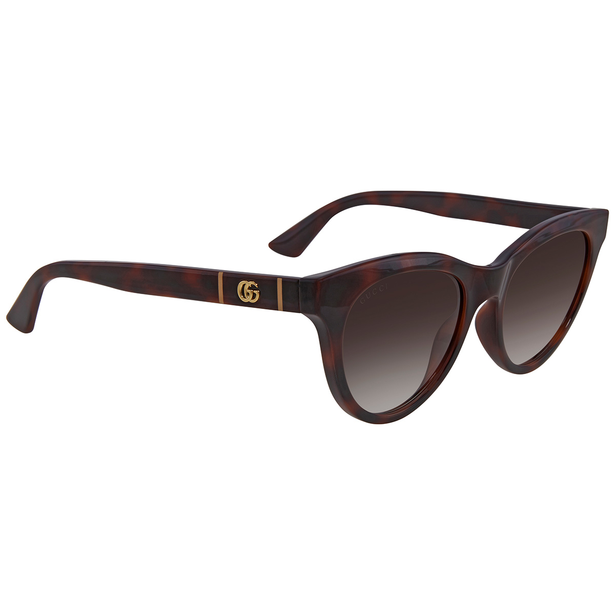 Gucci Brown Cat-Eye Ladies Sunglasses GG0763S 002 53 889652295305 -  Sunglasses - Jomashop