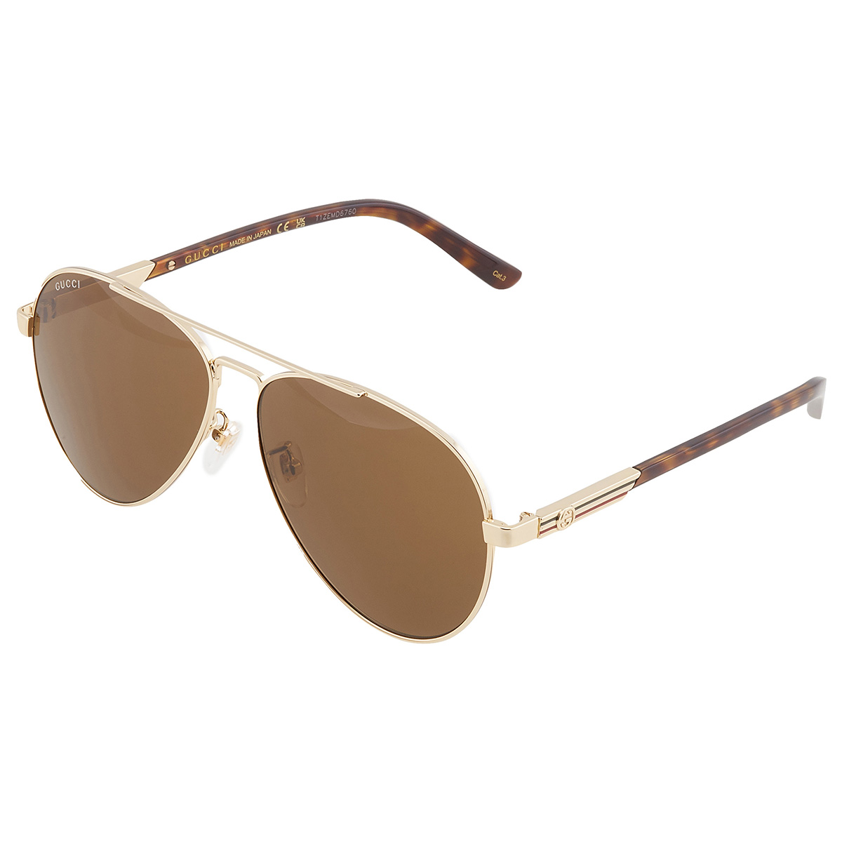 Gucci Brown Pilot Men s Sunglasses GG1288SA 002 61 889652413891 gucci-brown-pilot-men-s-sunglasses-gg1288sa-002-61-889652413891