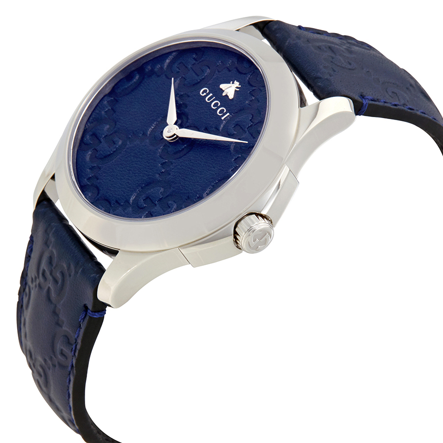 Gucci G-Timeless Blue Dial Watch YA1264032 731903409613 - Watches,  G-Timeless - Jomashop