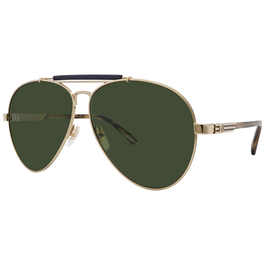 Gucci Green Pilot Men's Sunglasses GG1287S 003 61 889652414157