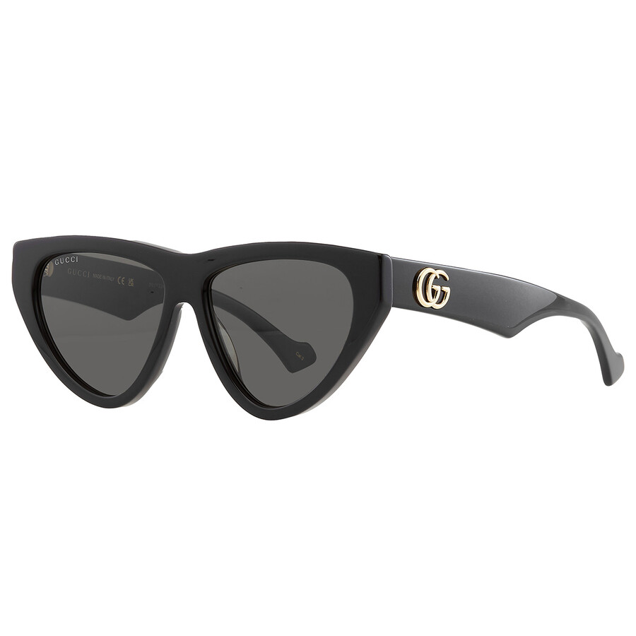 Gucci Grey Cat Eye Ladies Sunglasses GG1333S 001 58 889652414034 Sunglasses