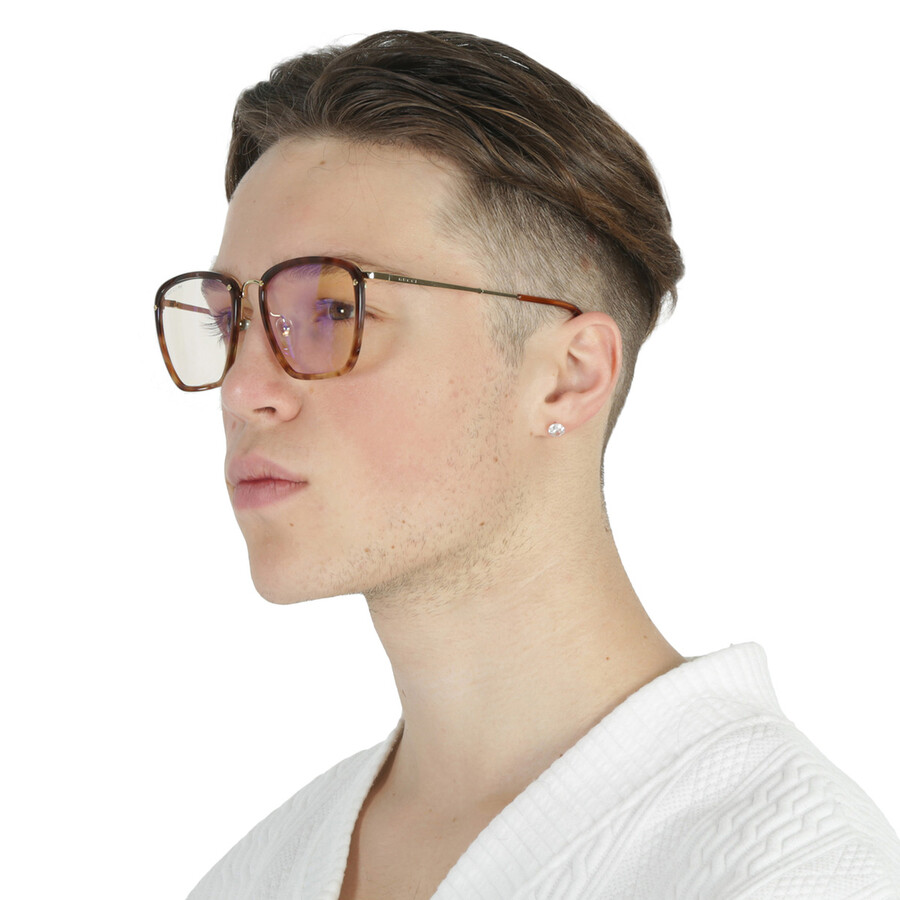 Gucci Grey Geometric Men's Sunglasses GG0673S 006 56 889652357218