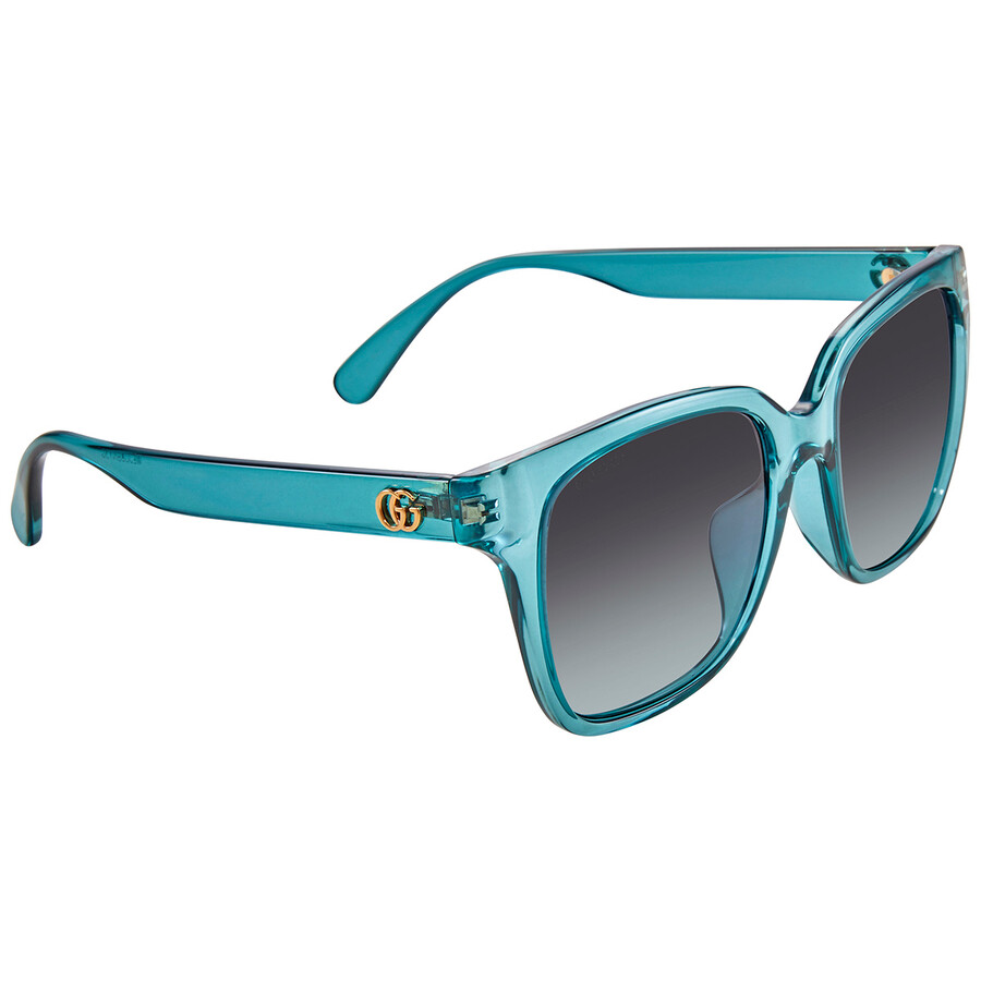 gucci grey gradient square sunglasses