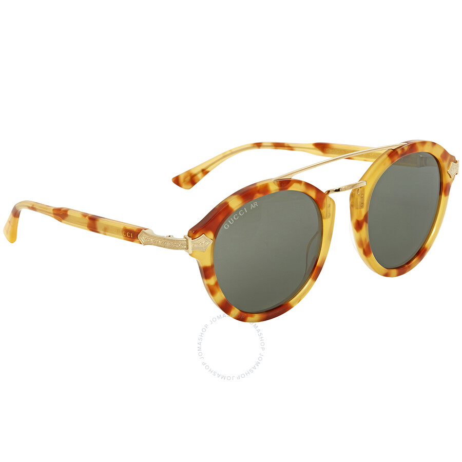 gucci havana sunglasses round