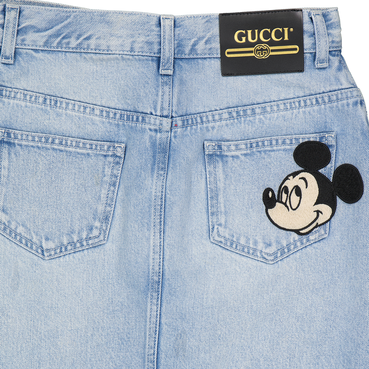 gucci mickey jeans