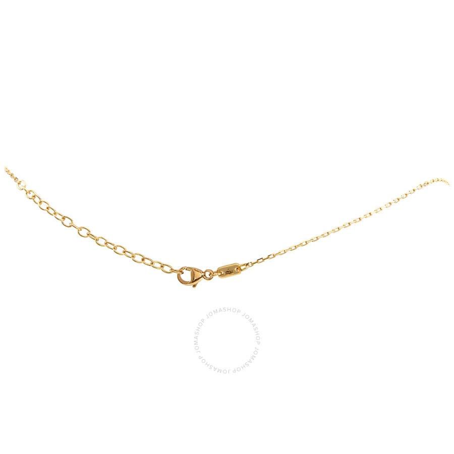 gucci snake ring pendant necklace in gold