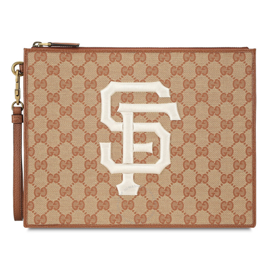 Gucci Men's GG Supreme Canvas Clutch - 546x546