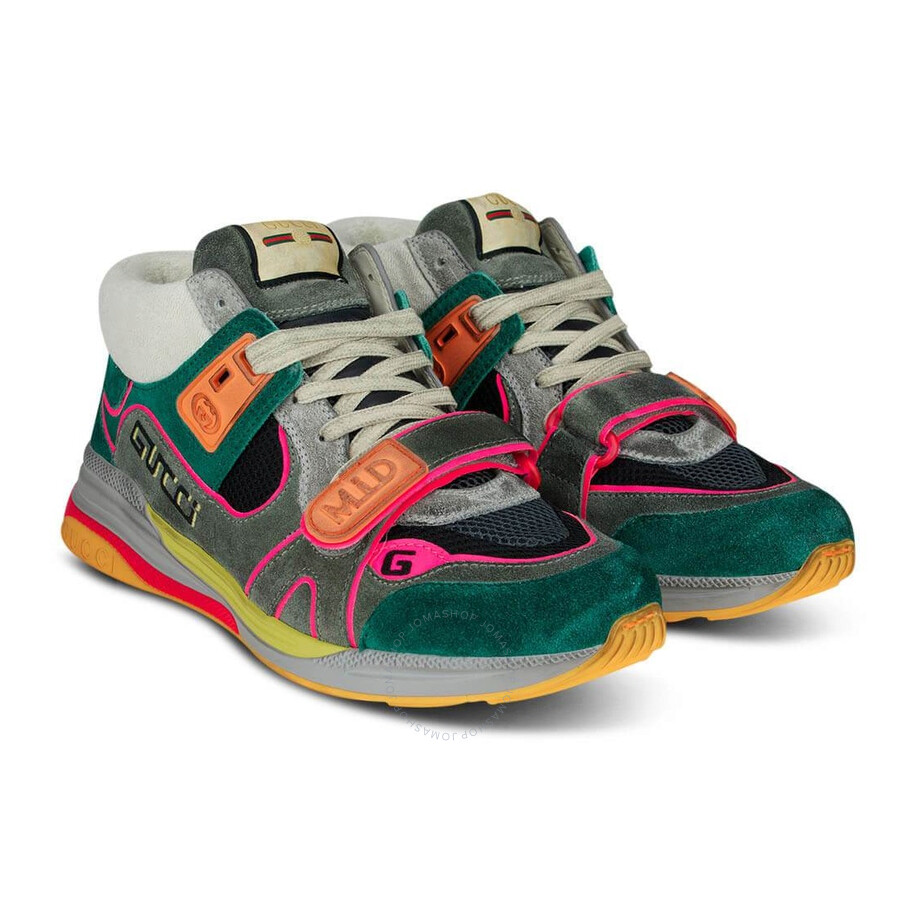 Gucci mid top sneakers clearance