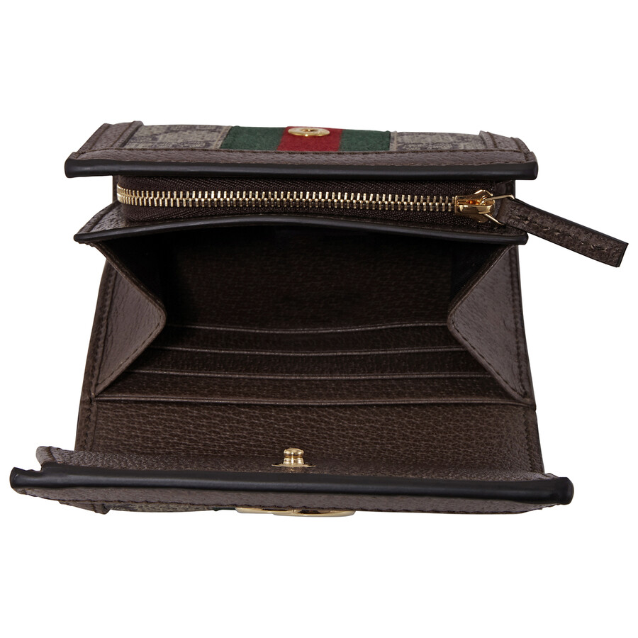 ophidia french flap wallet