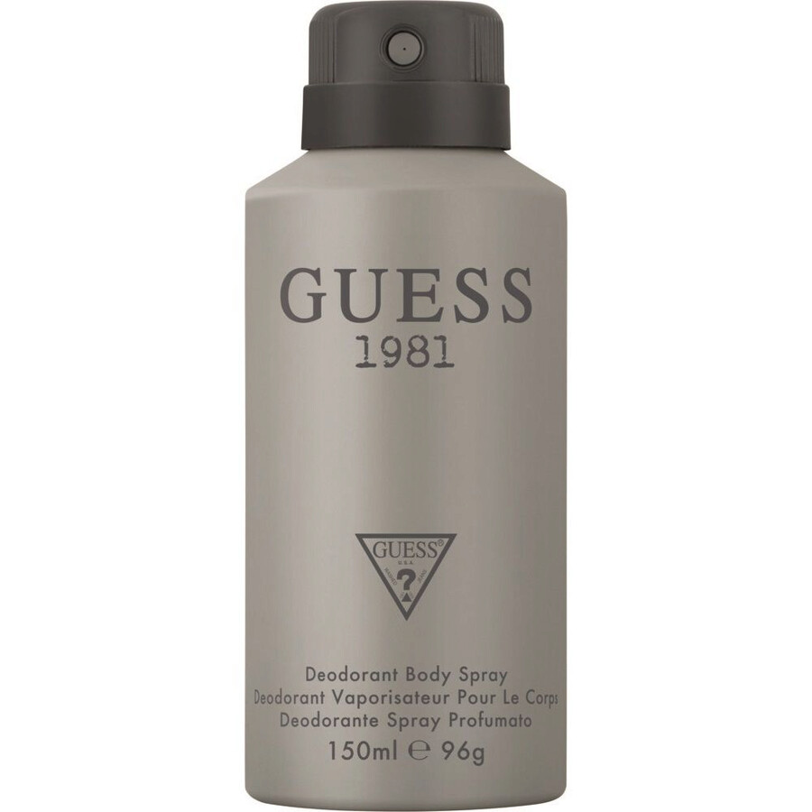 Guess 1981 Guess Inc Deodorant Body Spray 5 0 Oz 150 Ml M 3614223562589 Men S Colognes Mens Deodorant Jomashop