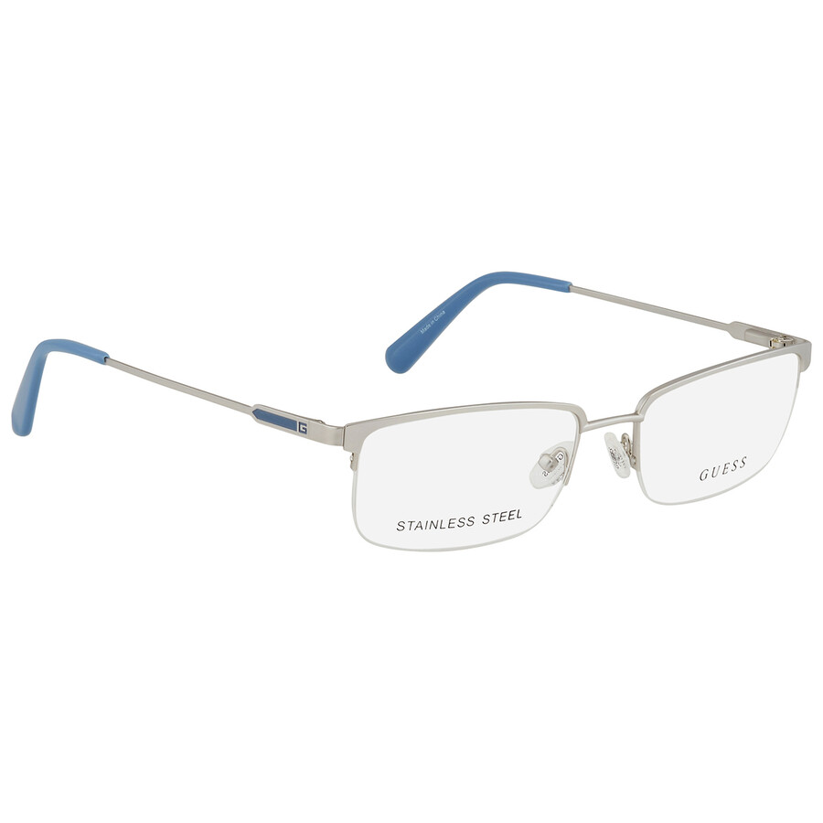 Guess Demo Rectangular Men's Eyeglasses GU50005 011 54 889214157614