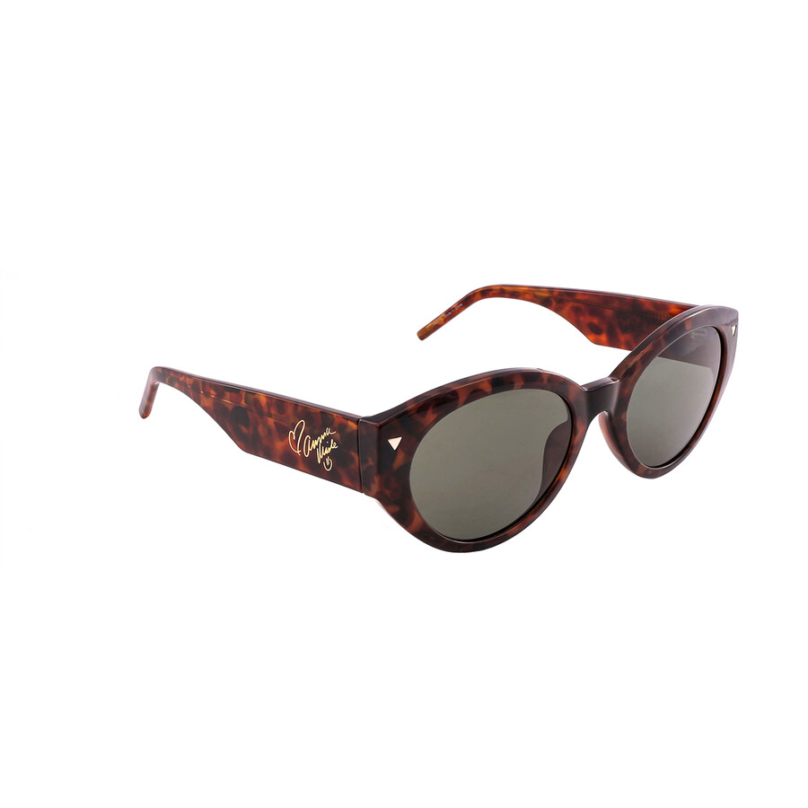 Guess Green Oval Ladies Sunglasses GU8249 53N 55 889214326690