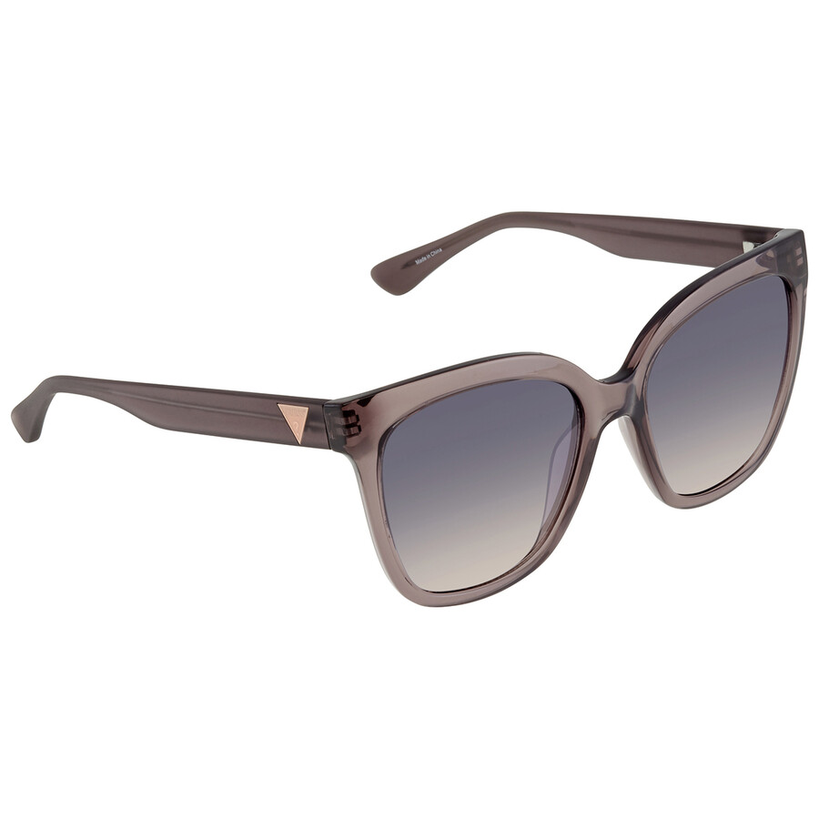 Guess Purple Square Ladies Sunglasses GU7612 83Z 55 889214072429