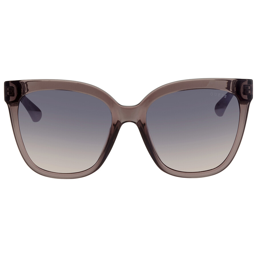 Guess Purple Square Ladies Sunglasses GU7612 83Z 55 889214072429