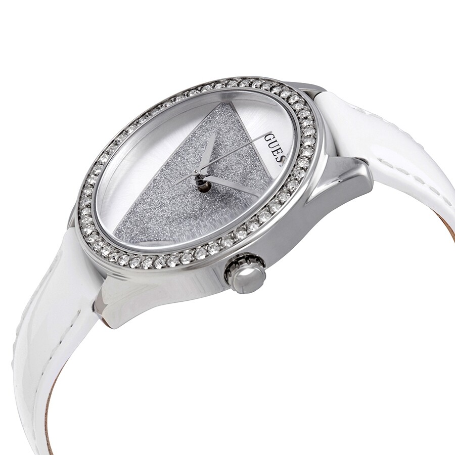 guess tri glitz watch