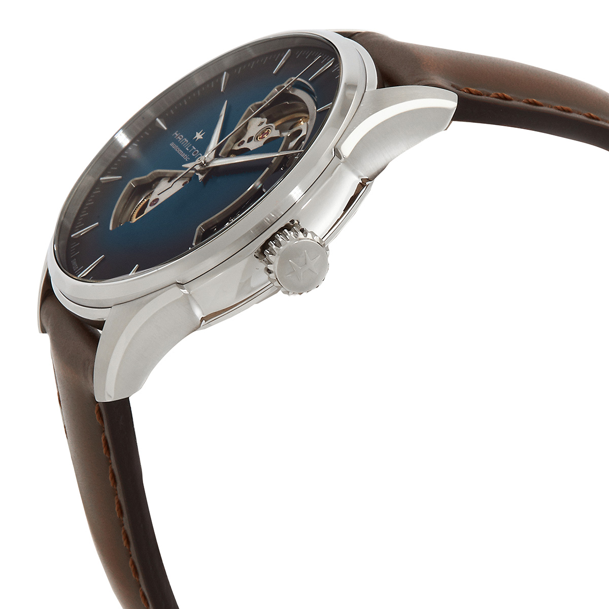 Hamilton Jazzmaster Automatic Blue Dial Men's Watch H32675540 ...