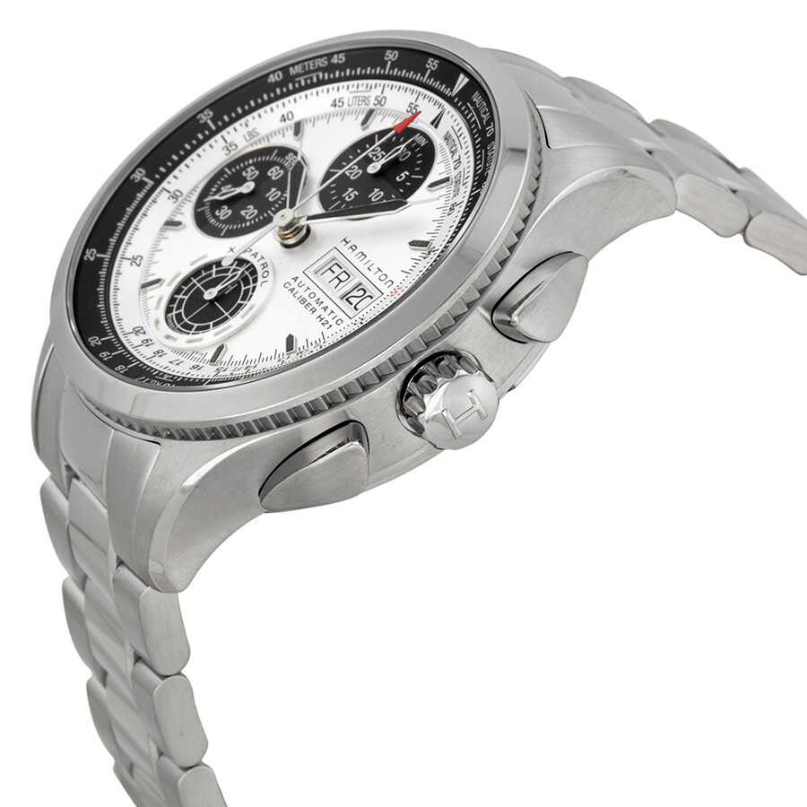 Hamilton Khaki Aviation X Patrol Chronograph Automatic Stainless Steel Men S Watch H76566151 H76566151 Hamilton Khaki Aviation Jomashop