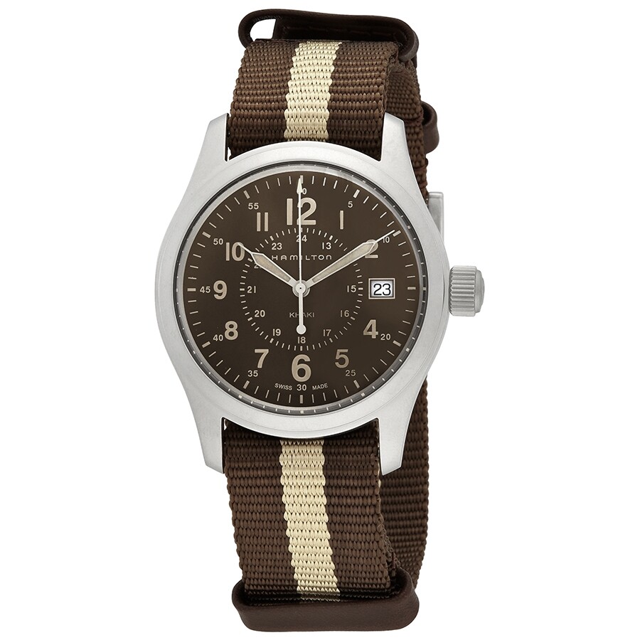 Hamilton Khaki Field Quartz Men S Nato Watch H68201093 H68201093 Hamilton Khaki Field Jomashop