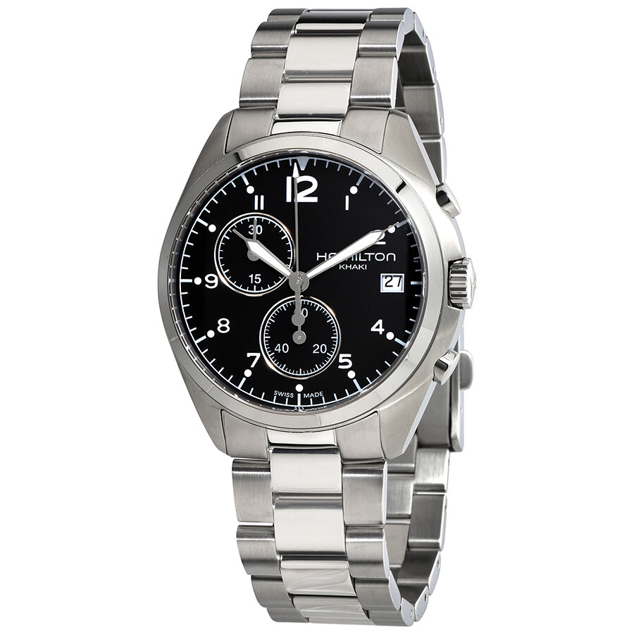 Hamilton Khaki Pilot Pioneer Chronograph Men S Watch H76512133 H76512133 Watches Hamilton Jomashop
