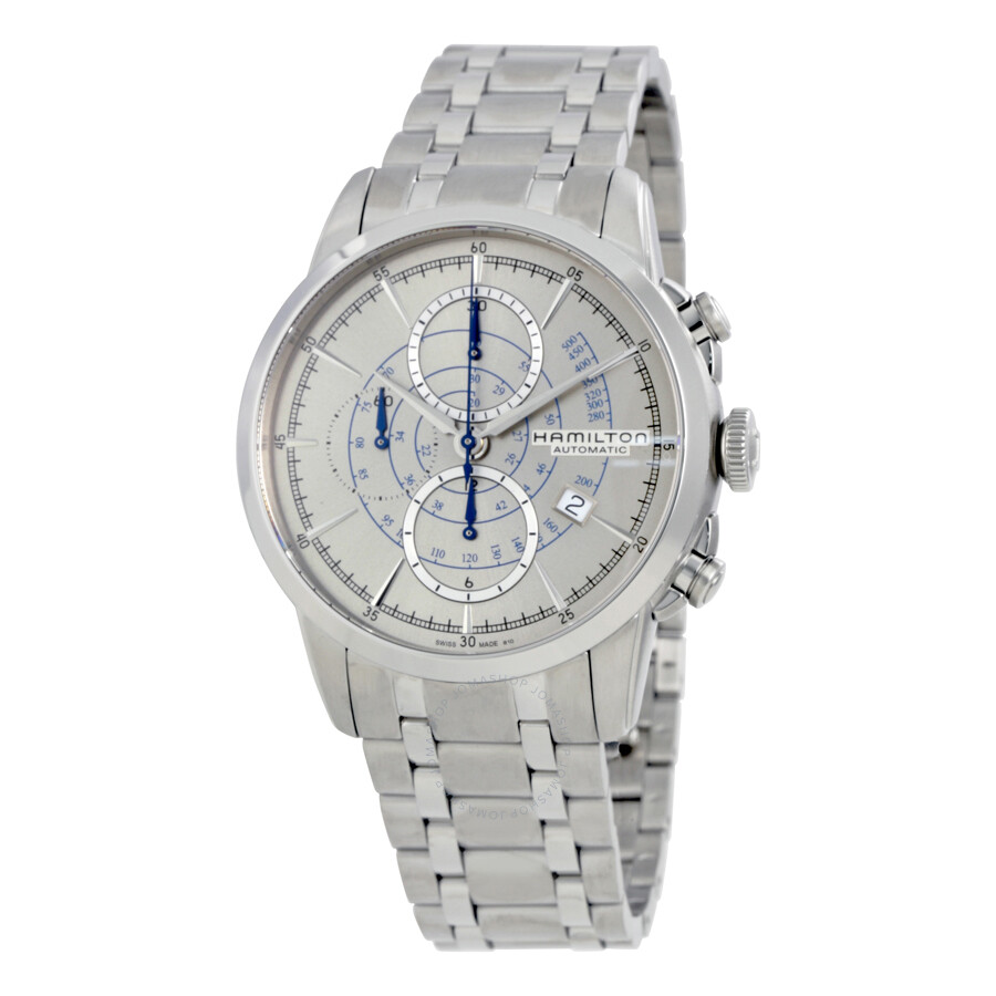 Railroad Automatic Chronograph Slate Dial Men's Watch