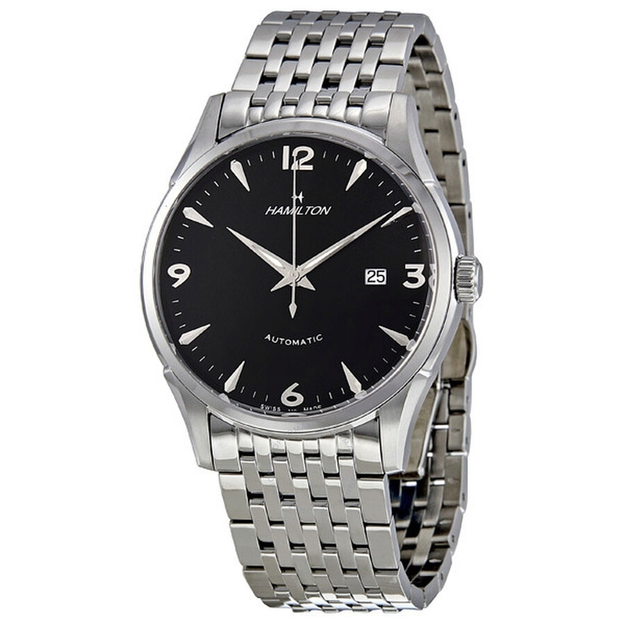 Thinomatic Black Dial Stainless Steel Men's Watch