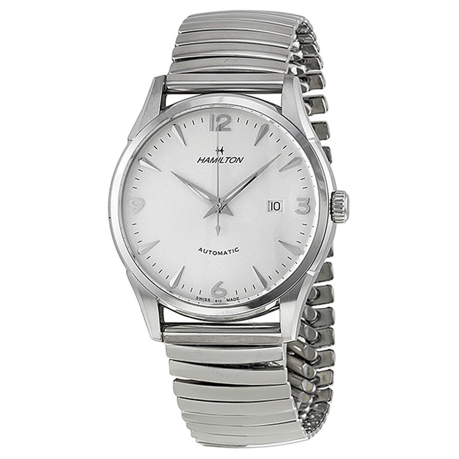 Timeless Class Thin-o-matic Automatic Expansion Silver Dial Stainless Steel Men's Watch