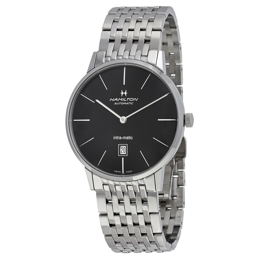Timeless Classic Intra-Matic Black Dial Men's Watch