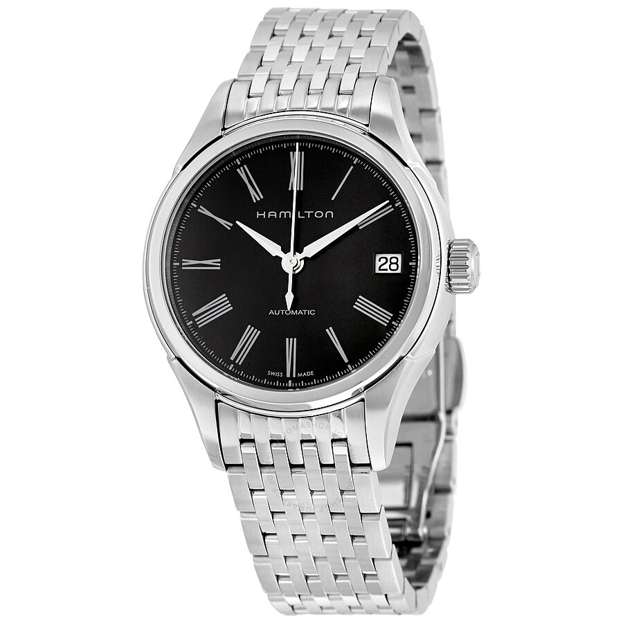 Valiant Automatic Black Dial Ladies Watch