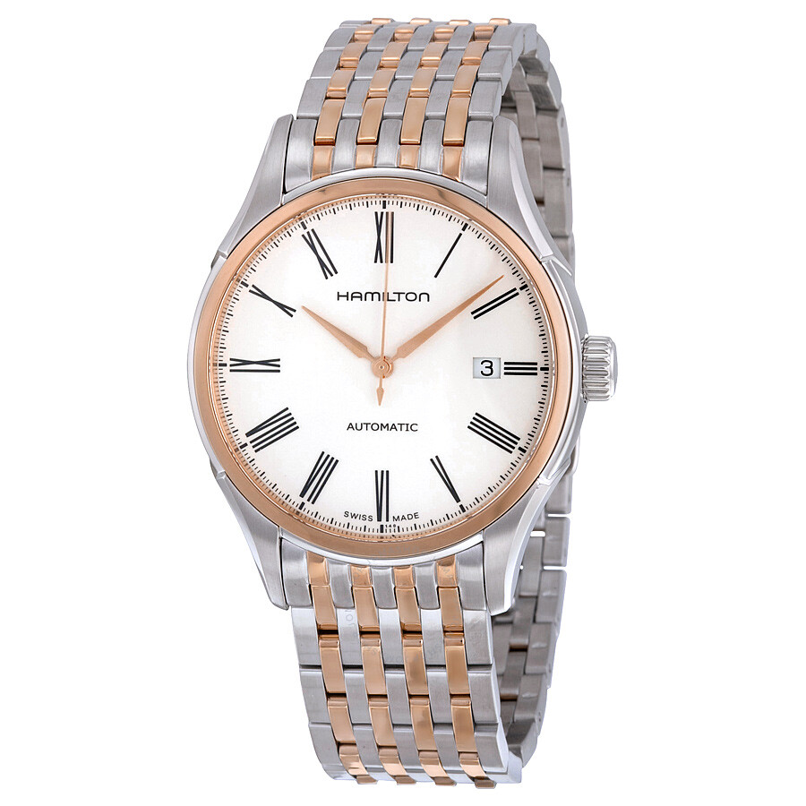 Valiant Automatic White Dial Two-tone Men's Watch